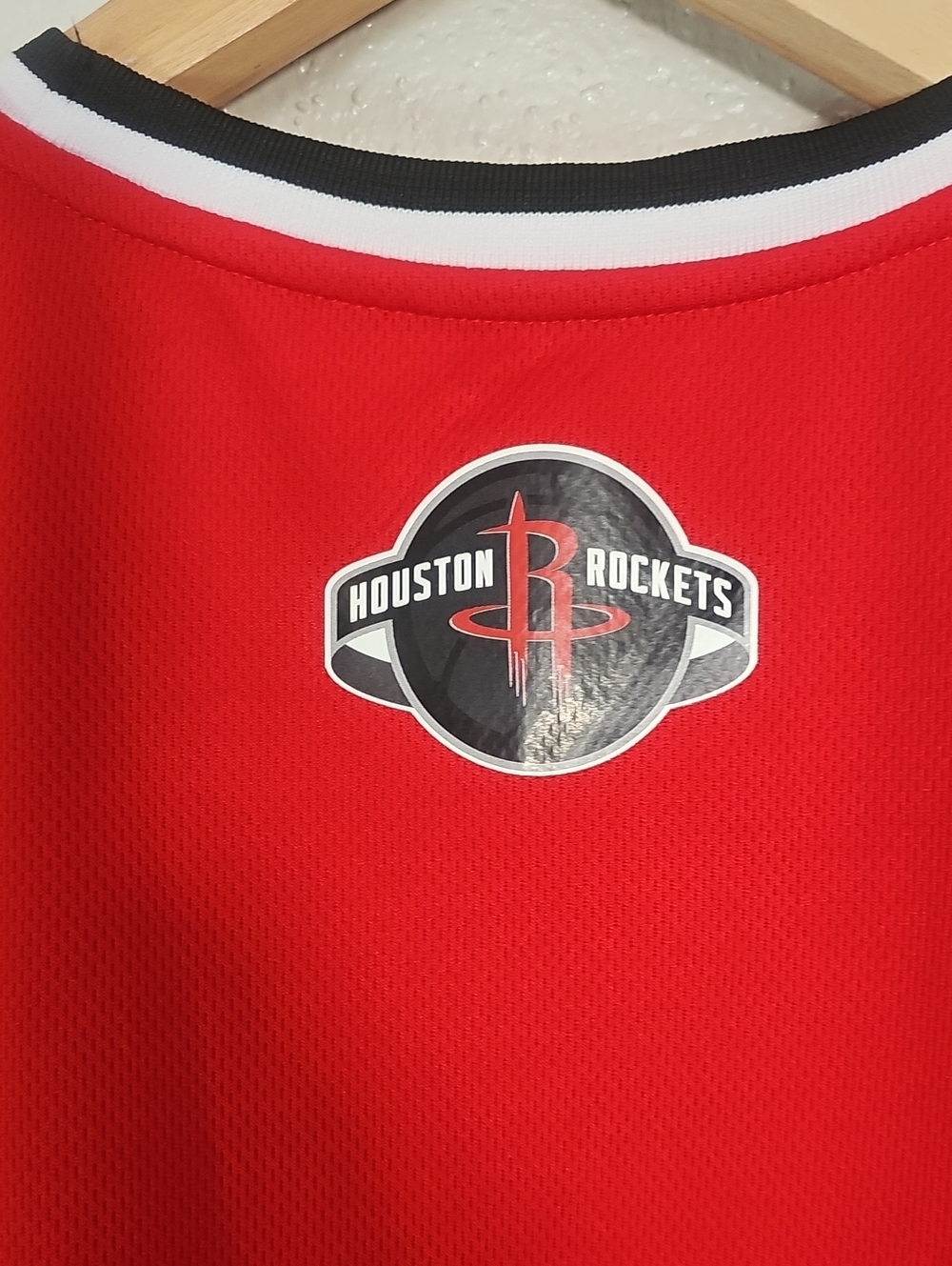 Ultra Game Houston Rockets Red Jersey. - Picture 7 of 8
